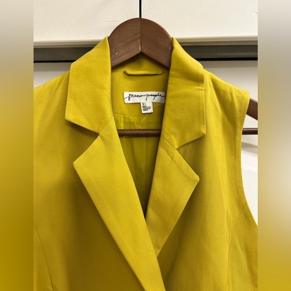 NWOT Free People Double Breasted Gabbie Vest - Picture 7 of 9